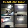 2PCS LED Interior Sun Visor Vanity Mirror Light For Skoda Fabia 00-08 Superb 08-17 For Seat Altea 04-19 Alhambra MK1 00-10