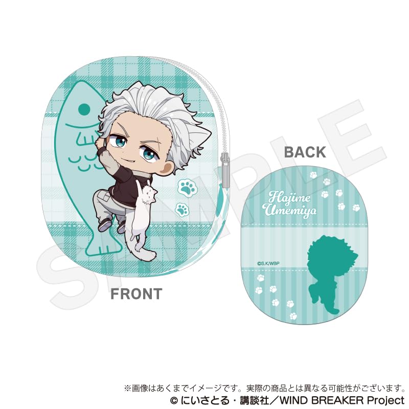 WIND BREAKER Umemiya Hajime Lederbeutel Sticky Nyan Stanzversion