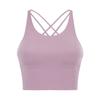 Lu Same Sports Bra for Women 2025 New Outdoor Removable Bubble Wrap Running Fitness Beauty Back Yoga Vest