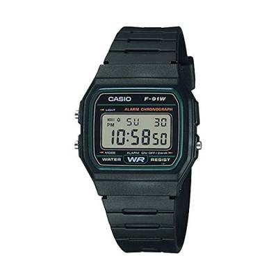 CASIO Quartz Watch F-91W-3 Unisex Cheap Casio Black