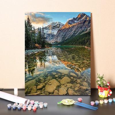 DIY-Malen-nach-Zahlen-Ölgemälde-Set, Leinwand, DIY-Ölgemälde nach Zahlen, Wandkunst, Dekorationen für Zuhause, Geschenk, Kunst und Hobbys