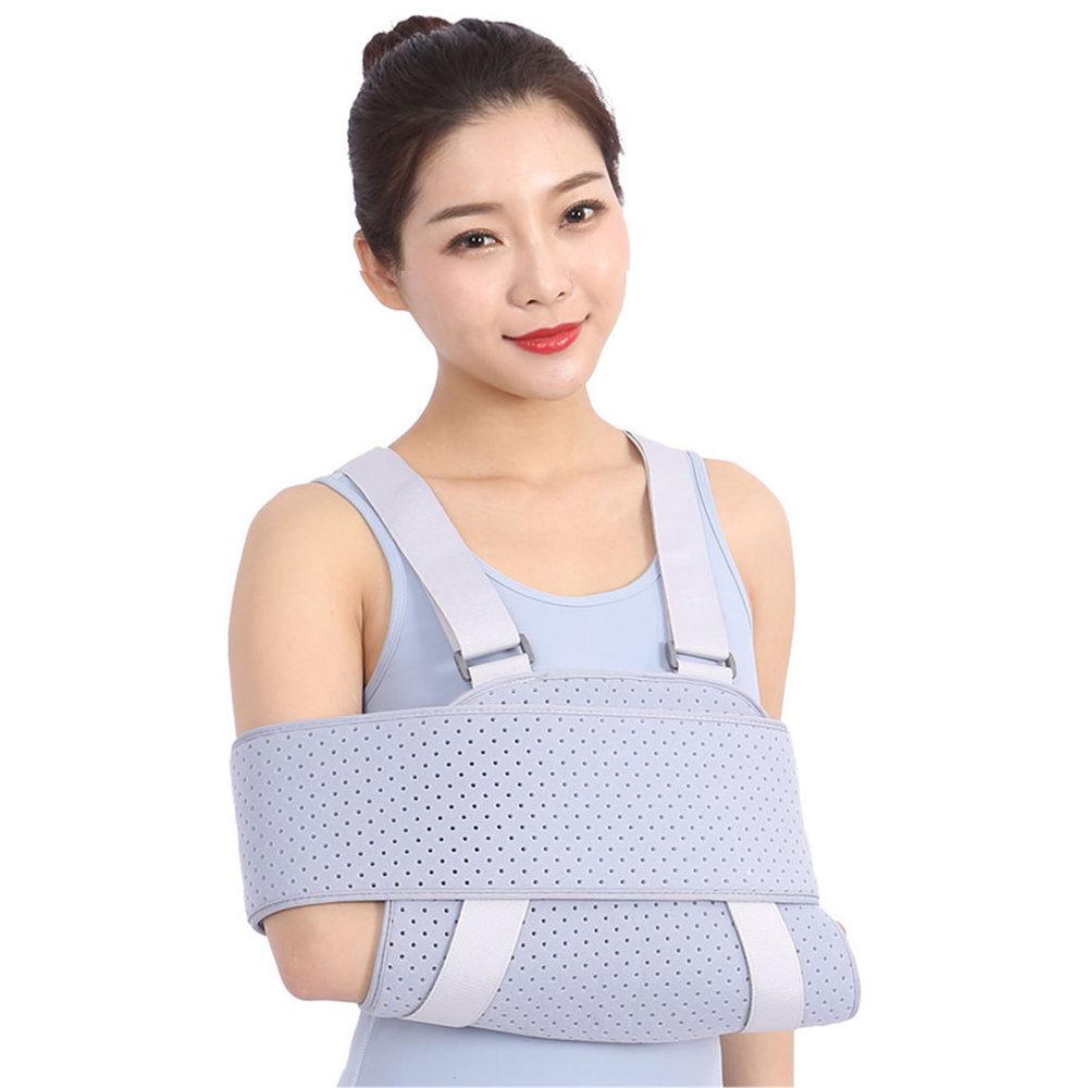 1Pcs Adult Children Arm Support Sling Breathable Shoulder Strap Brace Immobilizer Wrist Elbow Forearm Support Brace Strap Arm Bandage