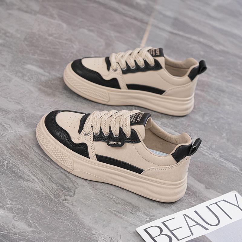 Spring and autumn new student tide shoes platform heightening sports and leisure board shoes H