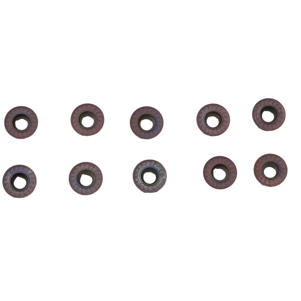 10PCS Lathe tool RPMT1204 VP15TF Internal Round Carbide Insert RPMT 1204CNC