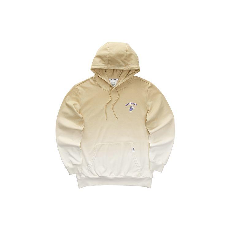 Skechers Colorful Casual Series Gradient Hoodie Unisex Hoodies Light-Brown-Gradient L423U053-03K1 XS