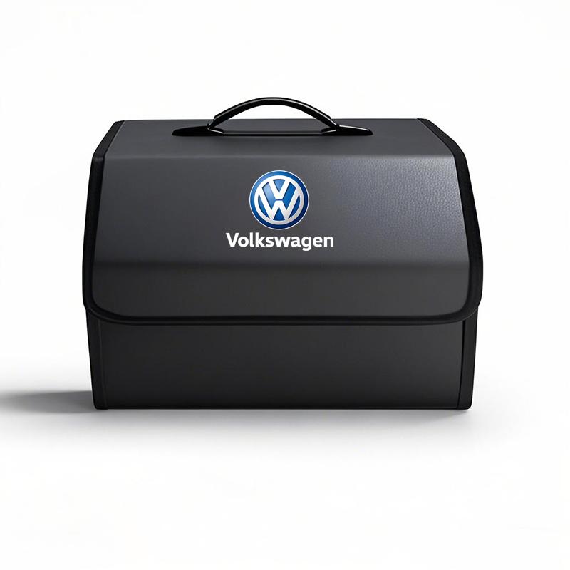BFPQY1 Volkswagen Car Trunk Storage Box Large Capacity Tool Case For VW GTI Polo Golf MK6 Passat B6 Tiguan Arteon Jetta T-ROC ID.4 CC