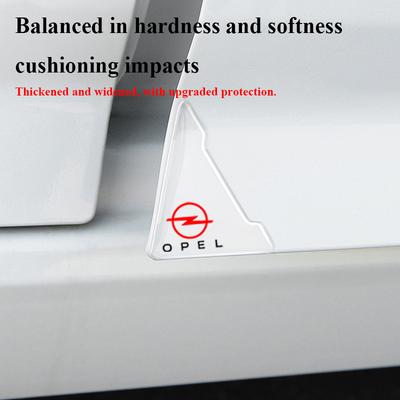 Car Door Corner Protection Cover Silicone Anti-collision coverFor Astra J G Insignia Corsa D Vectra C Zafira a Auto Gadgets