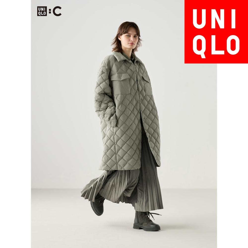 

Uniqlo Japan Puff Tech Стеганое пальто