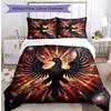 Set Biancheria da Letto Stampata Calcio Belgio 3 Pezzi Copriletto Traspirante Accogliente come Regalo per Inaugurazione Casa o Festa