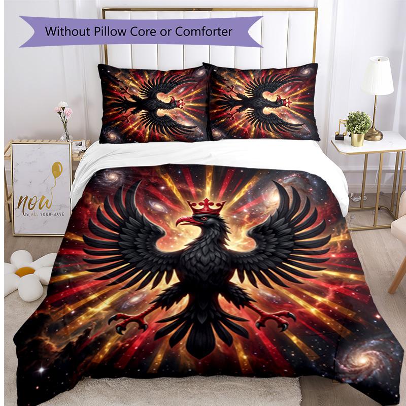 Set Biancheria da Letto Stampata Calcio Belgio 3 Pezzi Copriletto Traspirante Accogliente come Regalo per Inaugurazione Casa o Festa