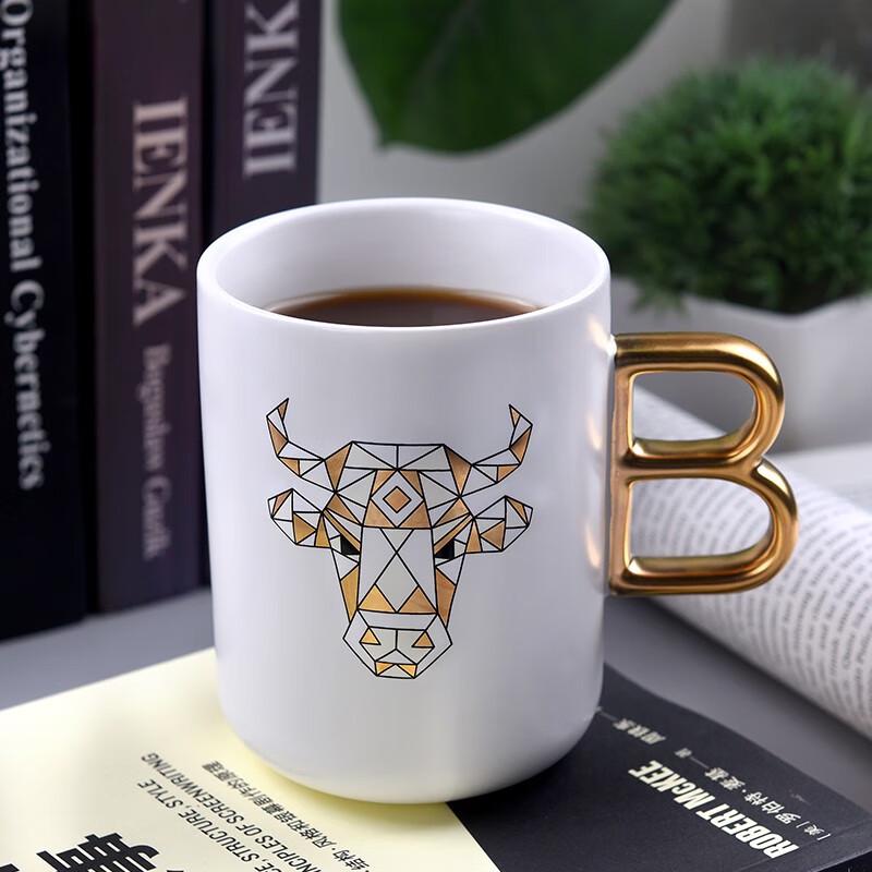 LOCK&LOCK New Chinese Trend Ox Ceramic Mug