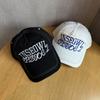 Trendy Letter Embroidery Baseball Hat With Breathable Fabric For Spring And Autumn