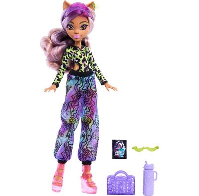 Monster High Doll Skull Shores Clawdeen Wolf In a Swimsuit HVV63 HRP67