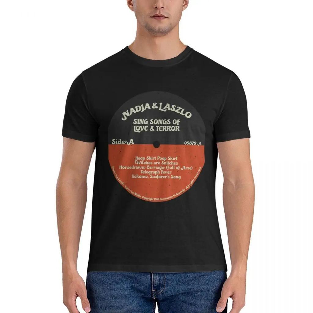 Nadja & Laszlo Songs of Love & Terror Black T-Shirt