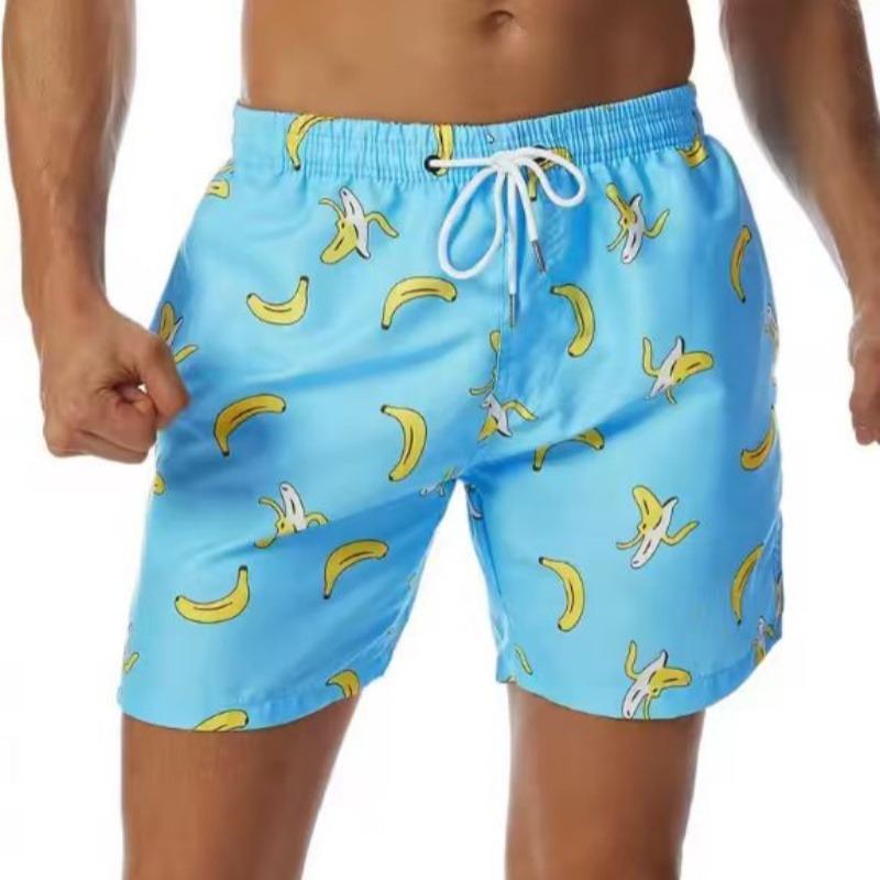 Fashion Design Mens Print Shorts Summer Men's Swim Trunks Elastic Waist 3D Print Graphics Gradient Breathable Short
