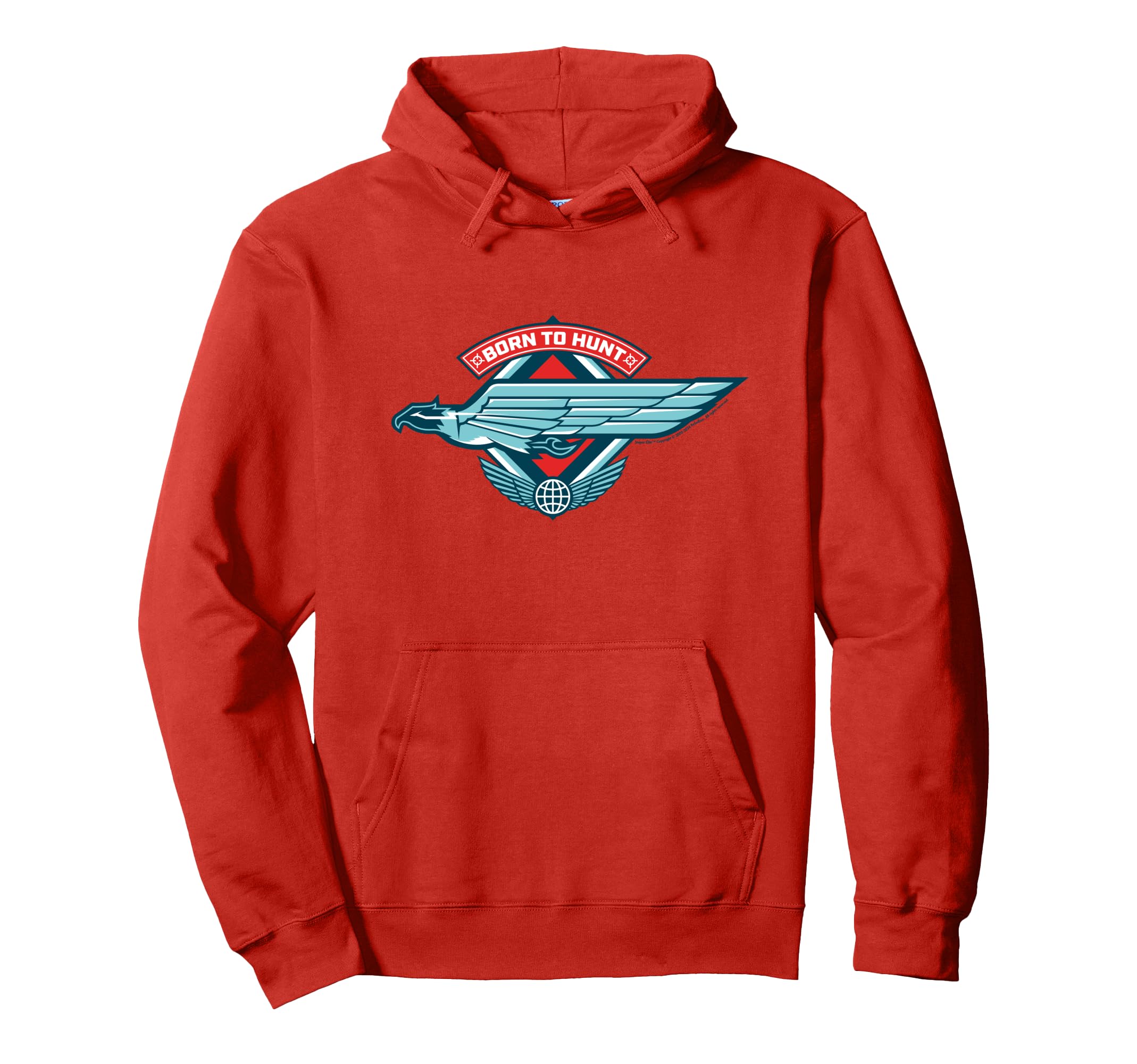 Sniper Elite Born To Hunt Eagle Emblem Hoodie