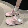 2025 autumn new ballet women round head chic niche ugly cute board Ayude training shoes casual sports shoes flat bottom