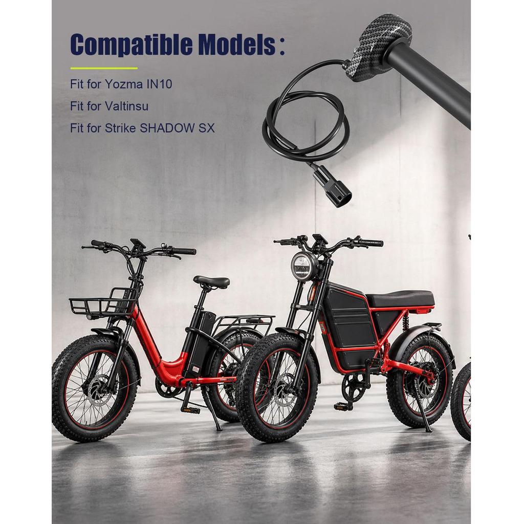 Yozma IN10 Valtinsu SX Electric Throttle Handlebar Grip Kit