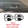 For Subaru Crosstrek XV  2024 2025 Car ABS Shift Knob Armrest Box Cover Light Switch Vent Outlet Frame Trim Body Accessories