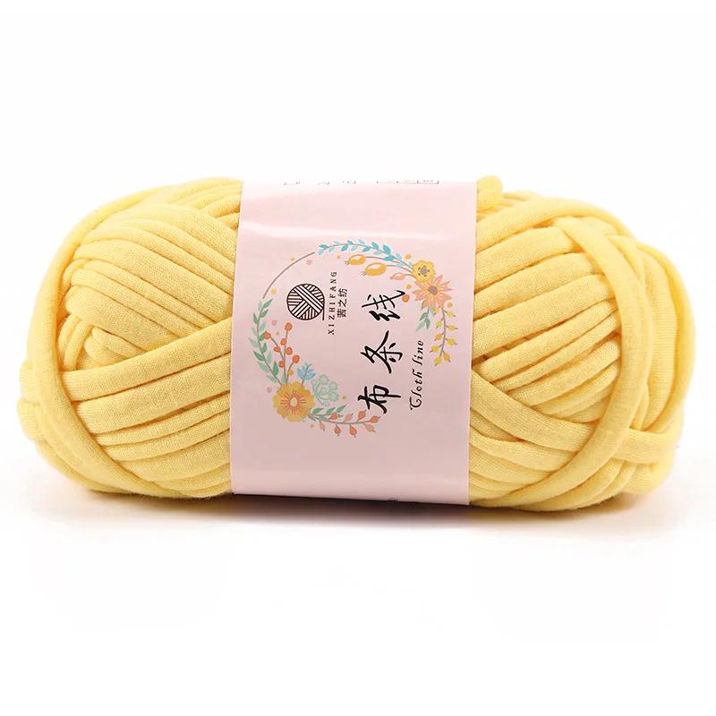 T Shirt Bulky Yarn for Hand Knitting Carpet Knitting Trap Crochet DIY Bag Purse Blanket Soft Thick Cloth Trapillo Yarn