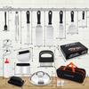 30-teiliges Outdoor-Grillzubehör-Set Blackstone-Spatel-Set Mit Smash-Burger-Presse Schmelzkappe Hibachi-Grillset Für BBQ