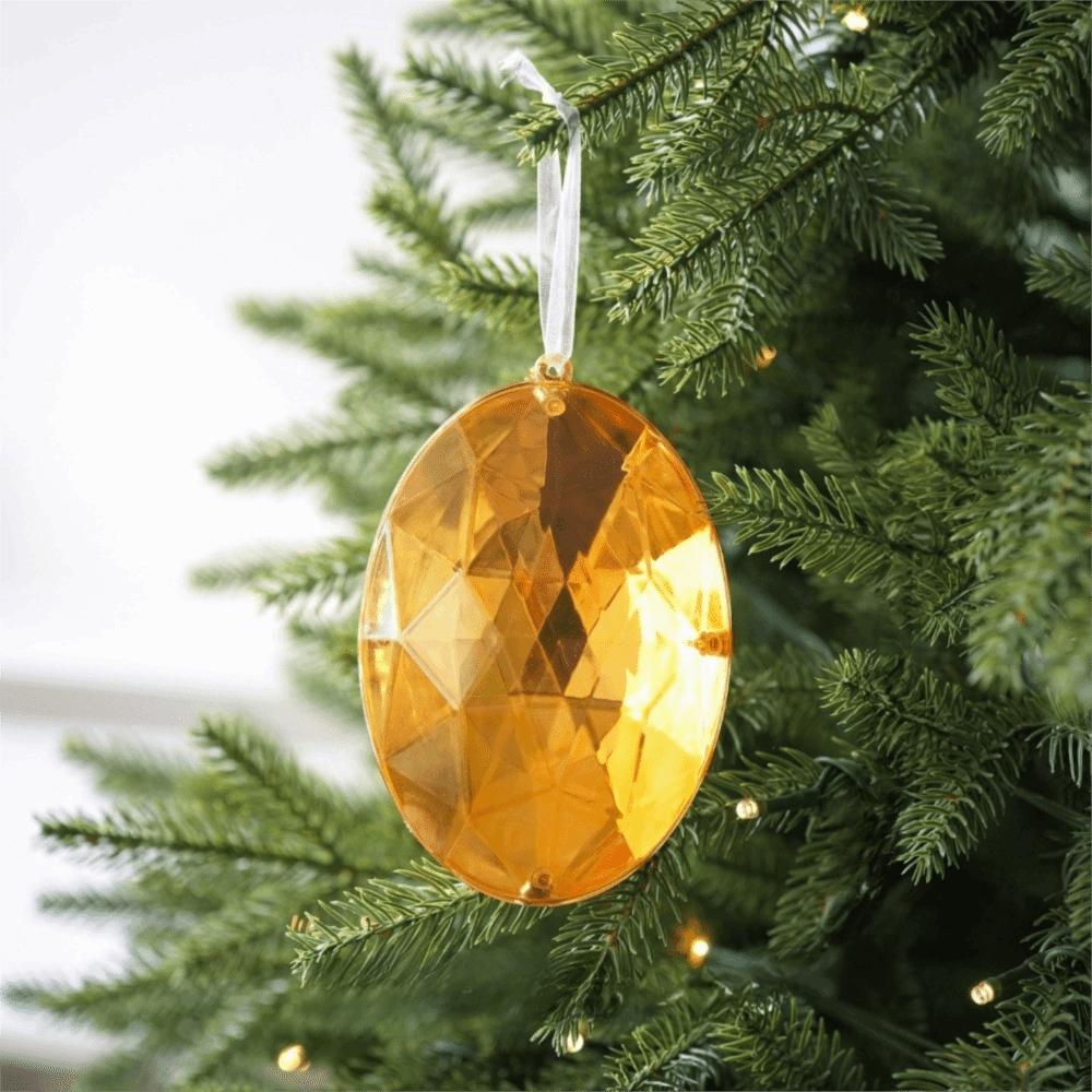 Multicolor Christmas Tree Pendant Color Glitter Christmas Hanging Decoration Festival