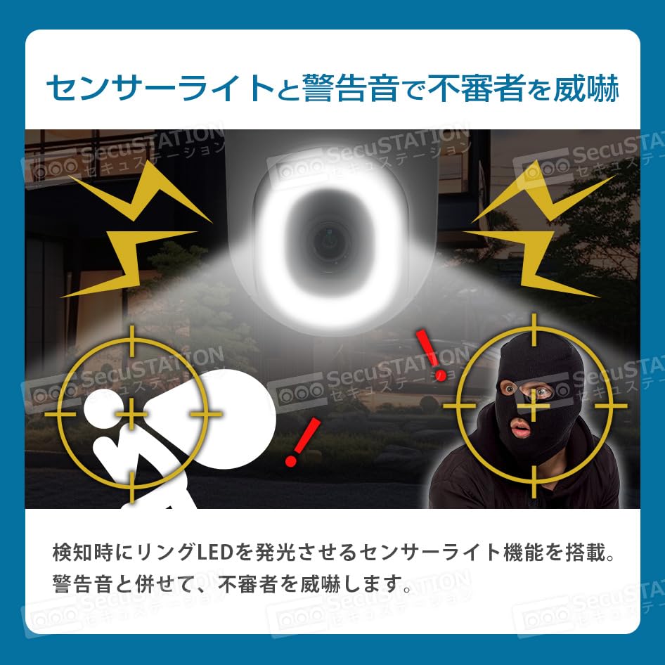 a Japanese manufacturer recommended by security offers a compact outdoor security camera with color LED microphone and and automatic SecuGuard M Mini