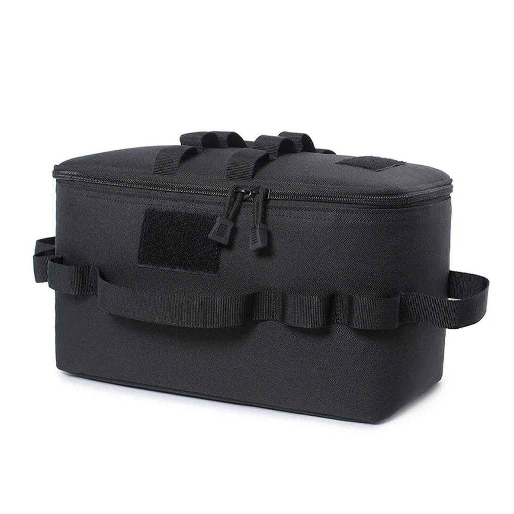 Outdoor Camping Gas Tank Storage Bag Large Capacity Ground Nail Tool Bag Gas Canister Picnic Cookware Utensils Kit Bag