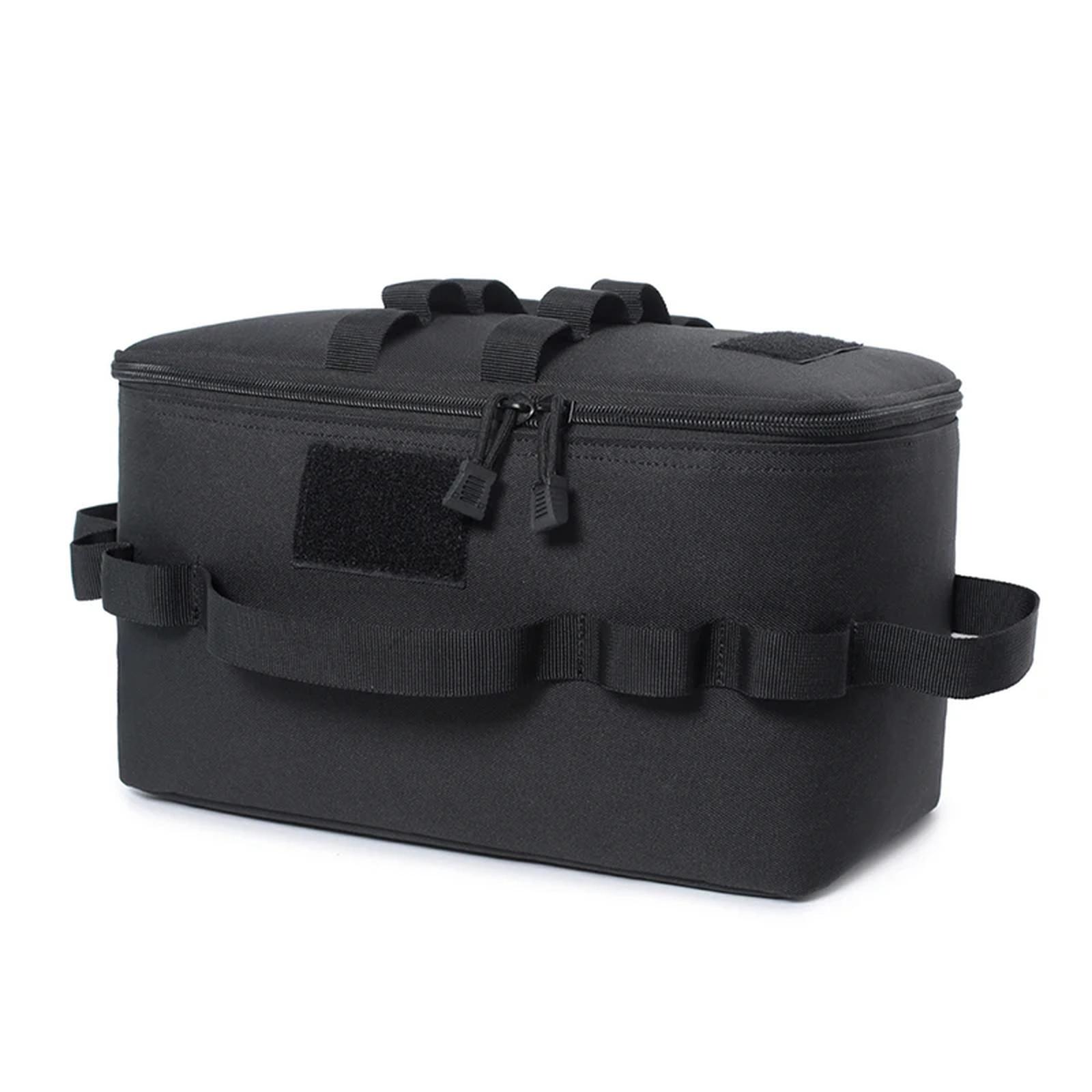 

Outdoor Camping Gas Tank Storage Bag Large Capacity Ground Nail Tool Bag Gas Canister Picnic Cookware Utensils Kit Bag One Size