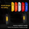 High Toughness Reflective Warning Sticker 4PCS Car Door Safety Protection Mark Mud Resistant External Decor Accessory For Skoda