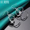 Pendant Earrings Silver Fashion Jewelry