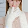Soft Fuzzy Finger Hole Gloves_3 Colors