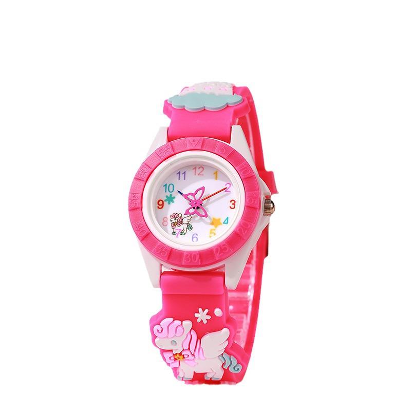 2024 Cute Unicorn Children's Silicone Strap Quartz Watch