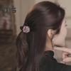 Γυναικείο Κλάμερ Μαλλιών Διπλής Όψης Διακόσμηση Τριαντάφυλλο Δόντια Αντιολισθητικά Κλιπ Μαλλιών Πίσω Μέρος Κεφαλής Κλάμερ Μαλλιών Καρχαρία Διακόσμηση Μαλλιών