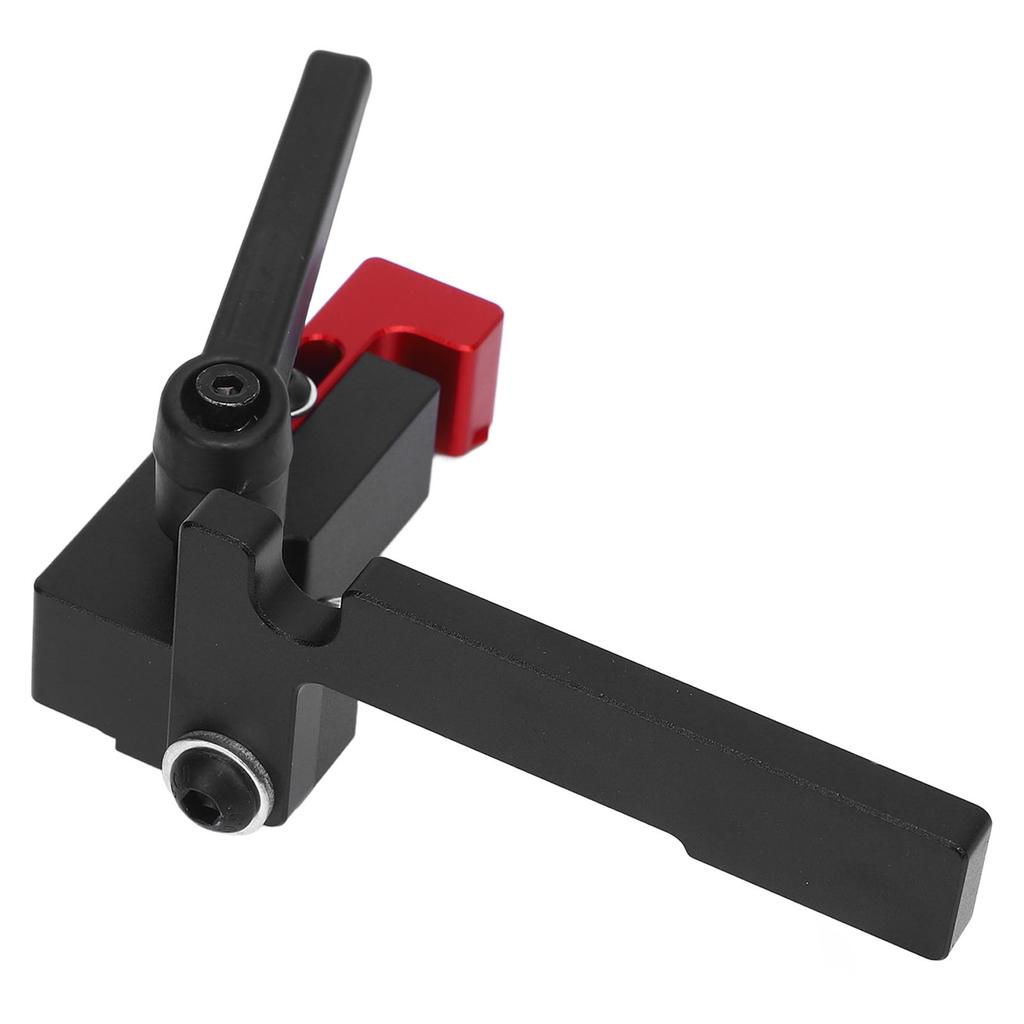75 Type Miter Track Stop Aluminum Alloy T Track Stop Limiter Fence Chute Flip Stopper for Woodworking