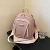 High-end fashion backpack women's new simple casual shoulder messenger bag bag versatile small backpack