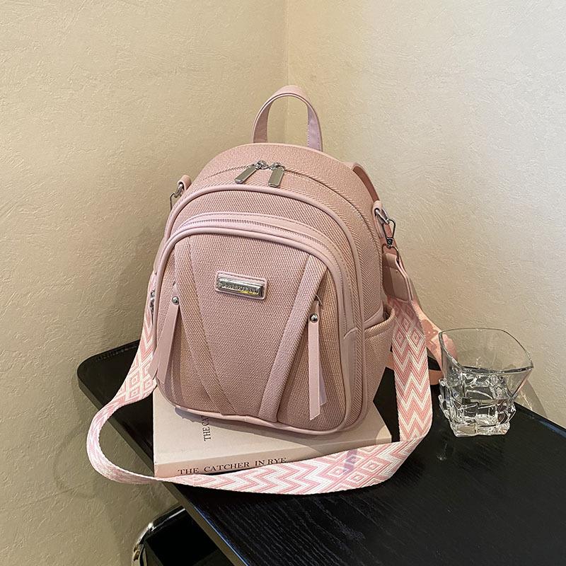 High-end Fashion Backpack Women's New Simple Casual Shoulder Messenger Bag Bag Versatile Small Backpack