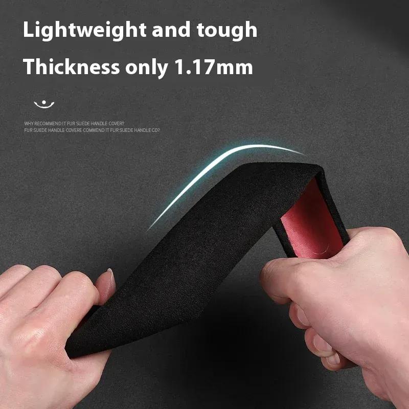 Car Suede Steering Wheel Cover Sweat-absorbin For Mazda 3 5 6 323 626 CX-3 CX-4 CX-5 CX-7 CX-9 Axela 6 RX8 7 MX3 MX5
