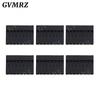 100PCS Dupont Plastic Shell Plug 2.54mm Single Row Dupont Connector 1P/2P/3P/4P/5P/6P/7P/8P/9P/10P Housing