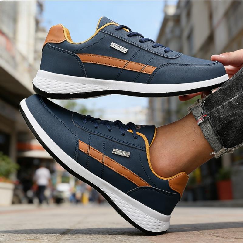 Shoes For Lace Up Footwear Vulcanized Men Casual Sneaker Fashionable Lightweight Anti Slip Comfortable Man Shoe Tennis Masculino