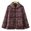 Hodo Women's Floral Padded Winter Coat