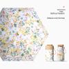 Women's Compact Sunscreen Mini Folding Umbrella - Travel-Size, Rain or Shine, Customizable Design