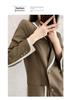2024 European Spring/Autumn Women's Trendy Slimming Professional Suit Jacket
