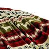Christmas Throw Blanket Flannel Snowflake Gingerbread Xmas Fleece Blanket Winter Warm Soft Plush Blanket For Couch Sofa Bed