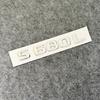 ABS Black Chrome Letters 3D Car Trunk Letters Badge For Mercedes Benz S320L 350L 450L 500L 560L 650 680 Logo Sticker Accessories