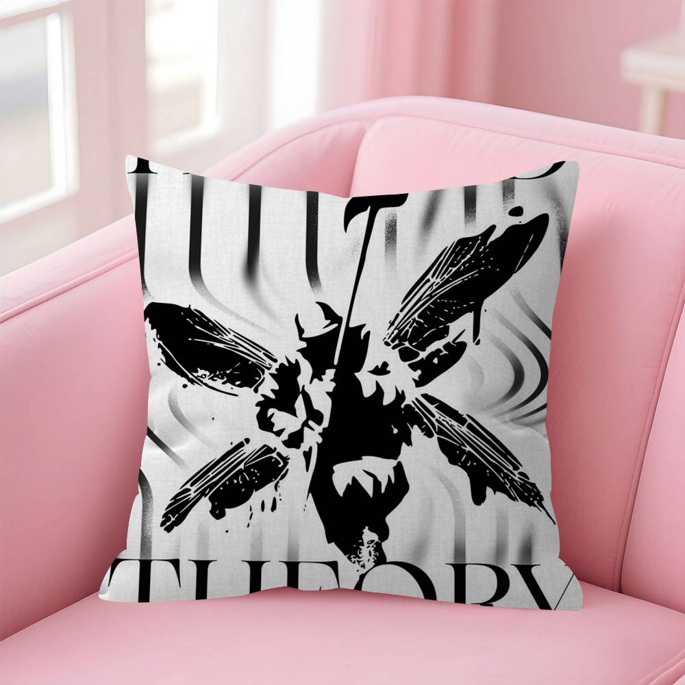 Llinkin Ppark Heavy Metal Band    Cushion Cover Car Throw Pillow Case For Sofa Car Christmas Gift 40x40cm 45x45cm