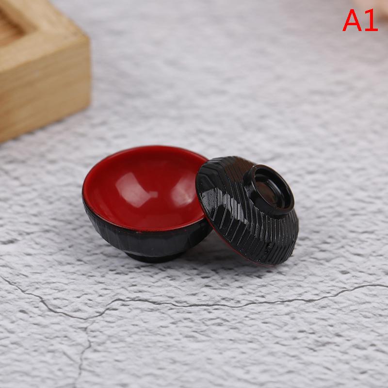 1:12 Dollhouse Miniature Old Style Retro Soup Basin Food Fruit Bowl, Dishes Plate, Bowl Kitchen Tableware Dollhouse Accessories