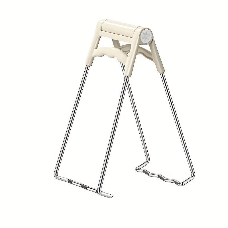 

Термостойкие эргономичные кухонные щипцы из нержавеющей стали с изолированной ручкой | Нескользящие ручки для безопасного обращения с горячими кастрюлями и сковородами