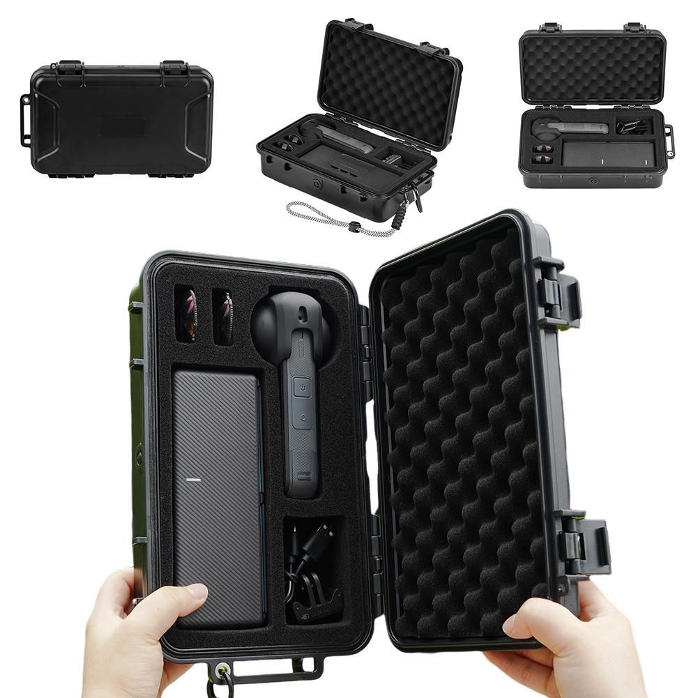 Waterproof Protective Box Hard Shell Carrying Case Travel Suitcase Storage Protective Case for Insta360 X5 Camera Accessories