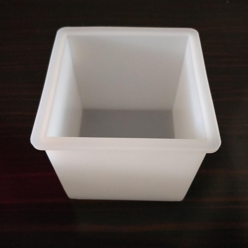 10cm/4" Large Cube Resin Mould Square Silicone Mold Epoxy Resin Casting Mould For DIY Paperweight Specimen Making Tool Supplies
